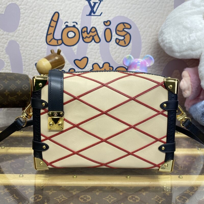 Replica Louis Vuitton Side Trunk Beige - premium 1:1 fake handbag model