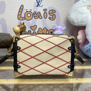 Replica Louis Vuitton Side Trunk Beige - high-quality designer bag clone