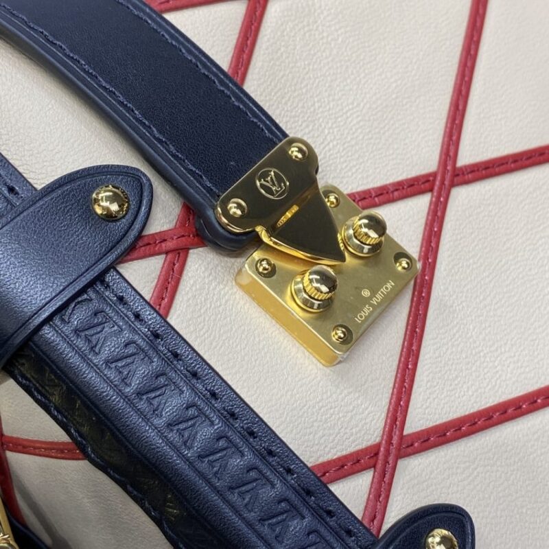 Replica Louis Vuitton Side Trunk Beige - high-quality designer bag clone