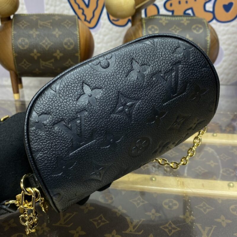 Replica Louis Vuitton Bumbag Mini Full Black - high-quality designer bag clone
