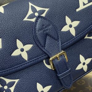 Replica Louis Vuitton Nano Diane Satchel Blue-Pink - 1:1 designer replica handbag