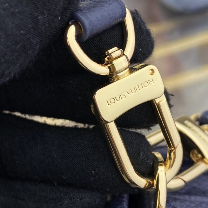 Replica Louis Vuitton Nano Diane Satchel Blue-Pink - realistic designer-inspired fake bag