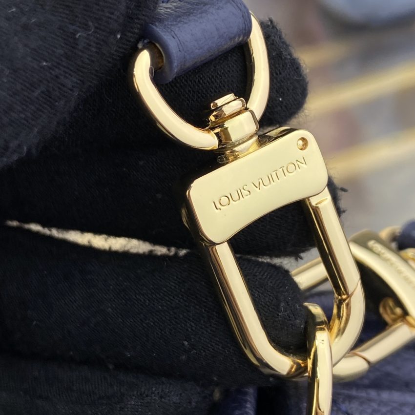 Replica Louis Vuitton Nano Diane Satchel Blue-Pink - realistic designer-inspired fake bag