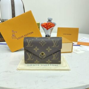Replica Louis Vuitton Victorine Wallet Brown - best quality luxury bag dupe