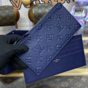 Replica Louis Vuitton Félicie Pochette Dark Blue - 1:1 designer replica handbag