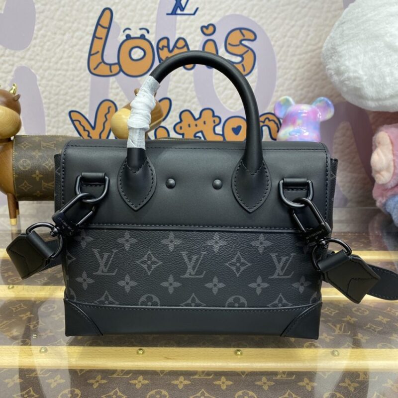 Replica Louis Vuitton Steamer Black - realistic designer-inspired fake bag