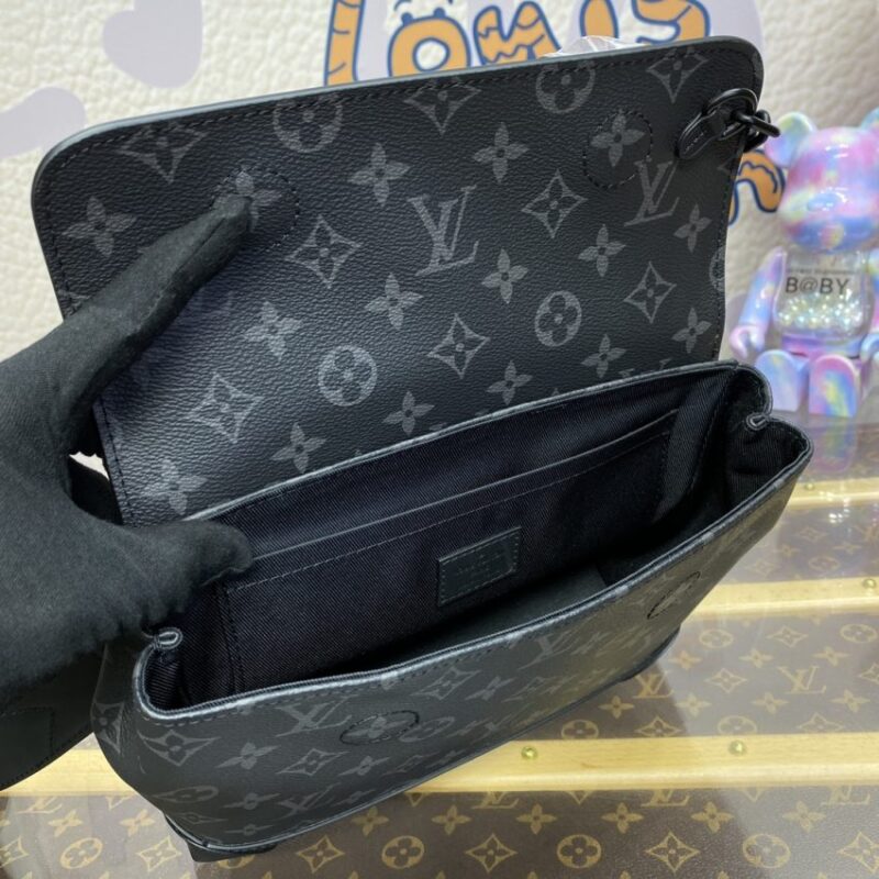 Replica Louis Vuitton Steamer Black - authentic-look luxury purse replica