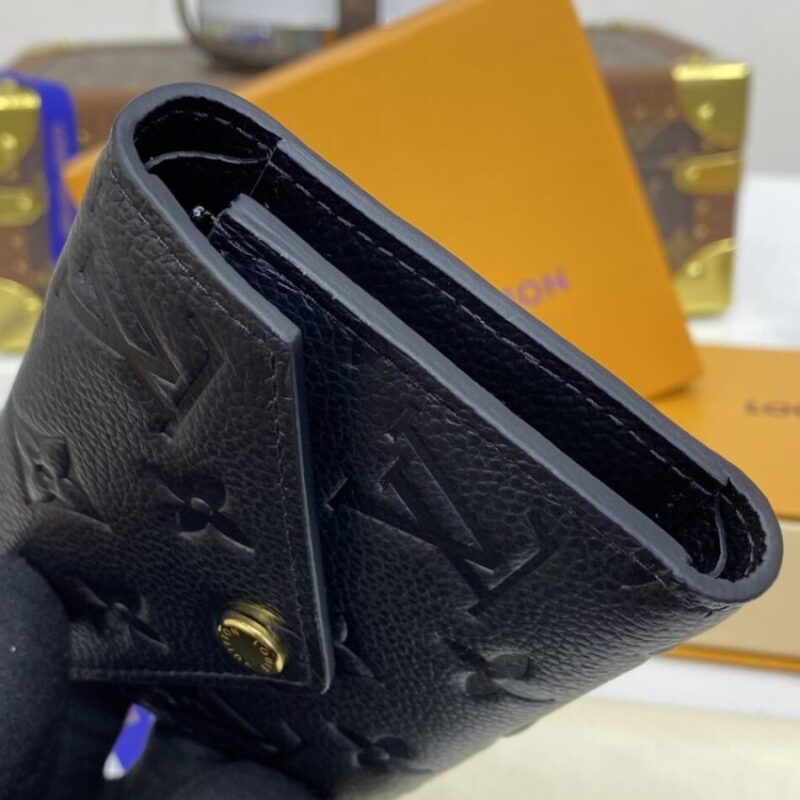 Replica Louis Vuitton Victorine Wallet Black - best-selling designer handbag dupe