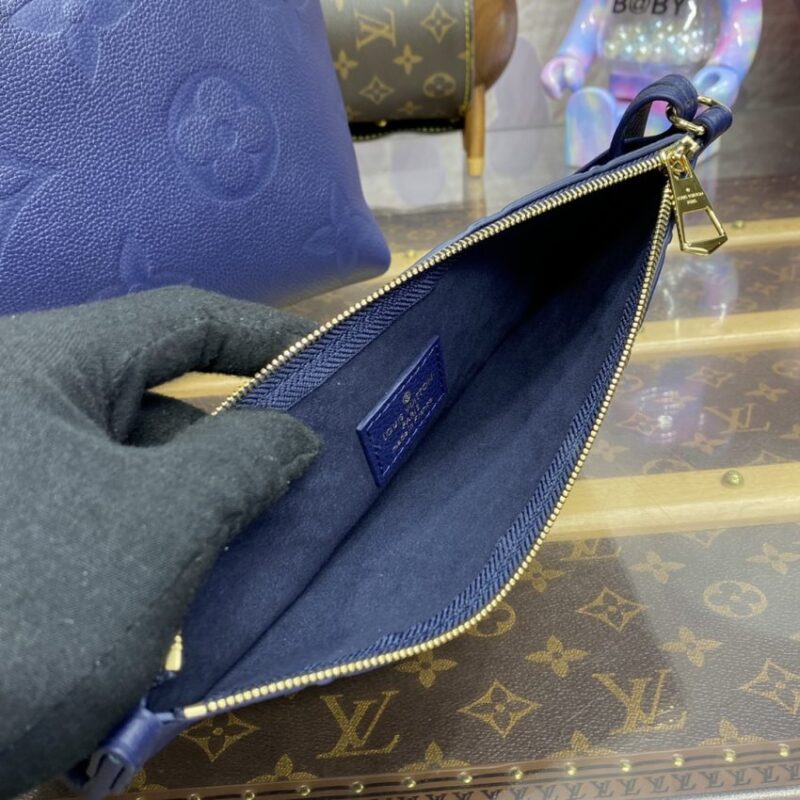 Replica Louis Vuitton Carry All MM Dark Blue - realistic designer-inspired fake bag