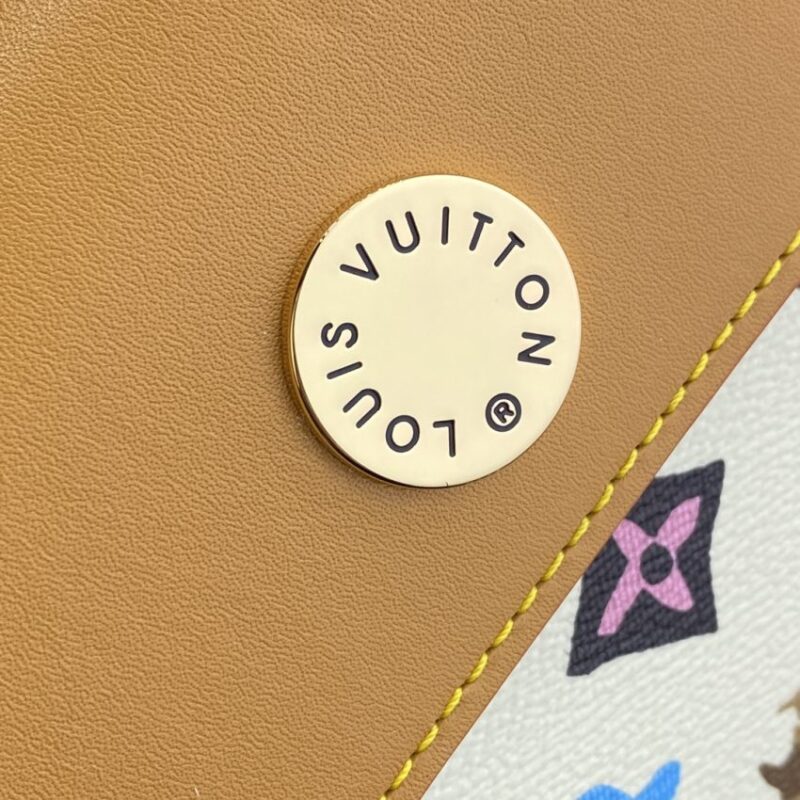 Replica Louis Vuitton Nano Steamer Brown - premium 1:1 fake handbag model