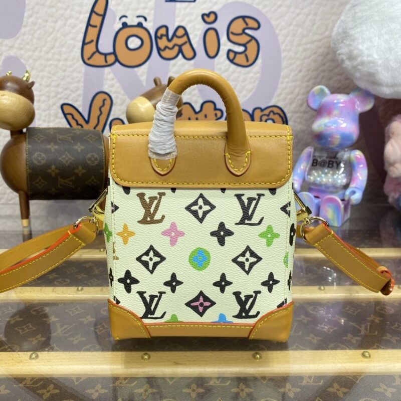 Replica Louis Vuitton Nano Steamer Brown - authentic-look luxury purse replica