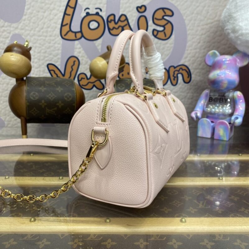 Replica Louis Vuitton Speedy Bandouliere 20 Pink - top-tier luxury replica shoulder bag