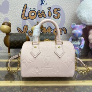 Replica Louis Vuitton Speedy Bandouliere 20 Pink - near-authentic luxury replica handbag