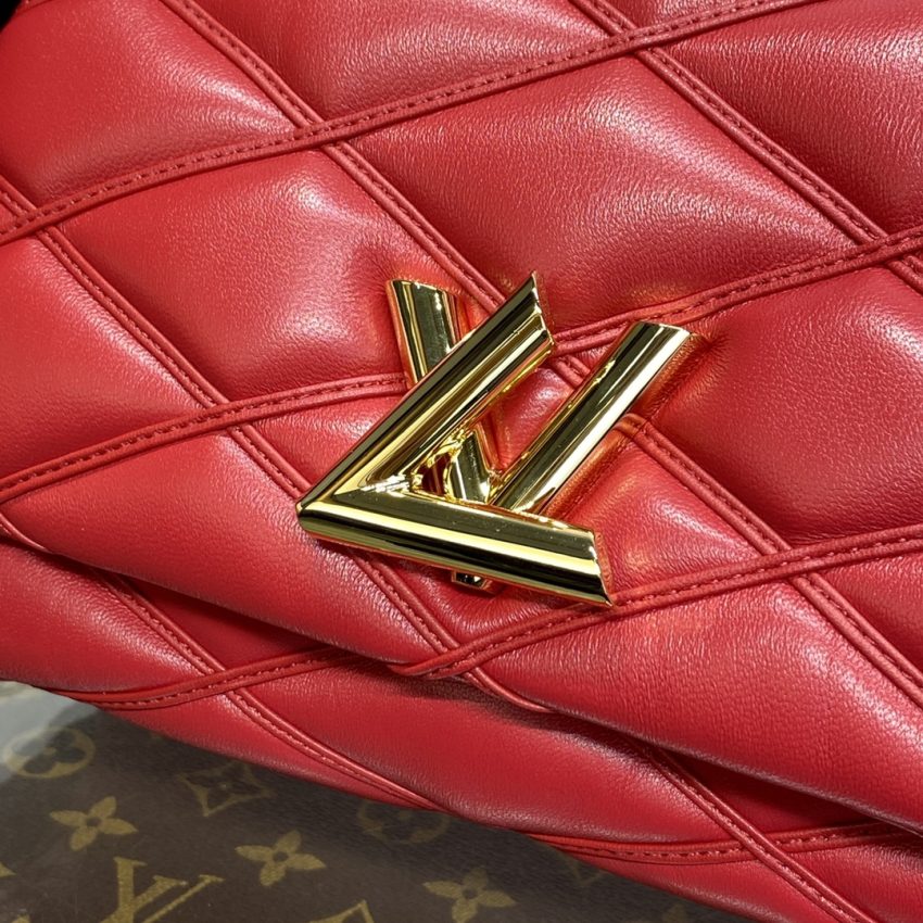 Replica Louis Vuitton Go-14 Red - authentic-look luxury purse replica