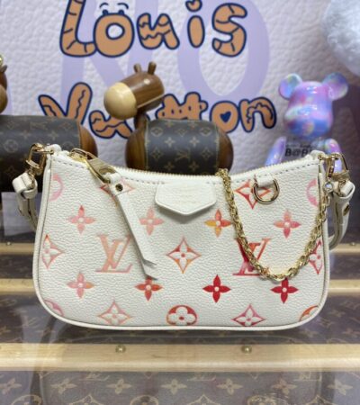 Replica Louis Vuitton Easy Pouch Orange - near-authentic luxury replica handbag