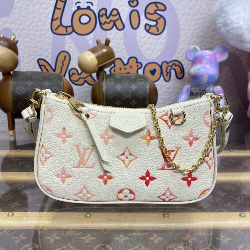 Replica Louis Vuitton Easy Pouch Orange - near-authentic luxury replica handbag