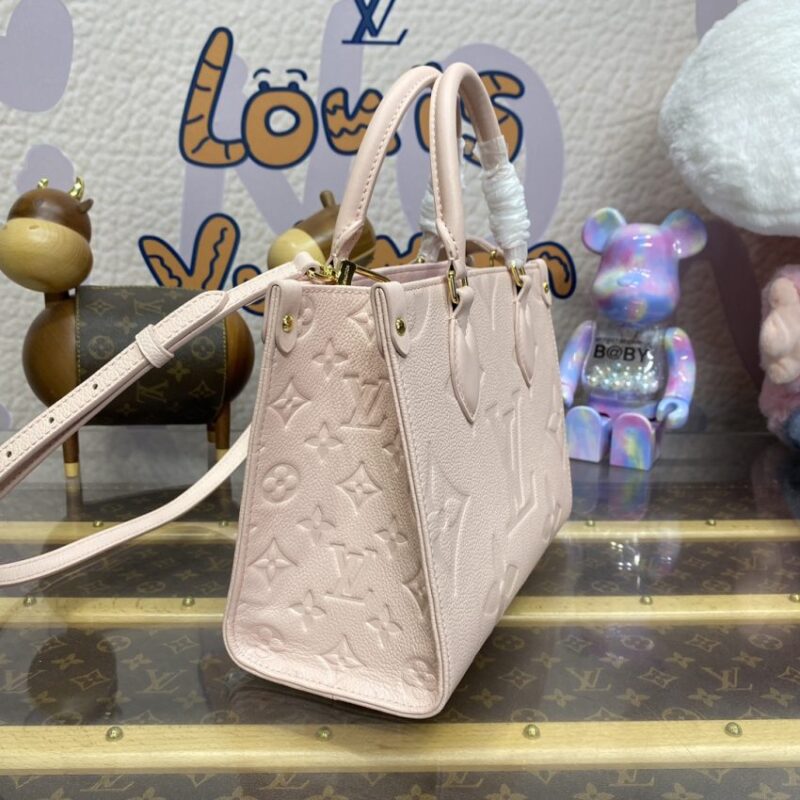 Replica LV OnTheGo PM Pink - premium-grade designer purse dupe