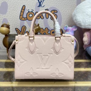 Replica LV OnTheGo PM Pink - 1:1 designer replica handbag