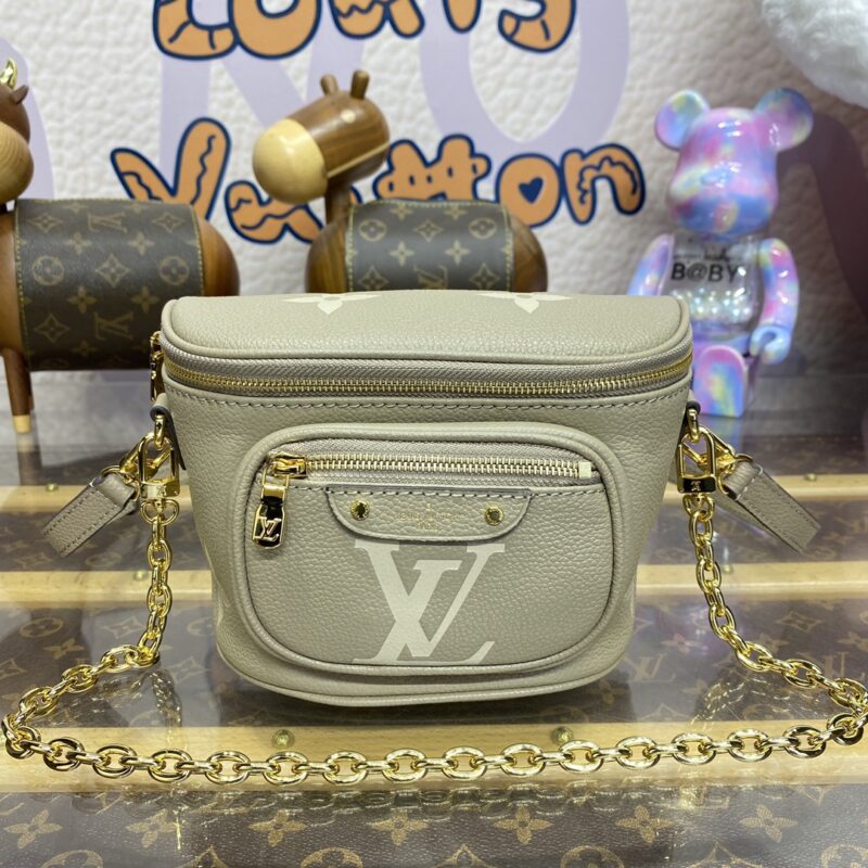Replica Louis Vuitton Bumbag Mini Beige - high-end fake designer purse