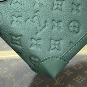 Replica Louis Vuitton Nano Steamer Green - high-quality designer bag clone