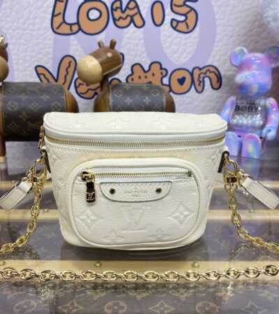 Replica Louis Vuitton Bumbag Mini White - high-accuracy replica luxury purse
