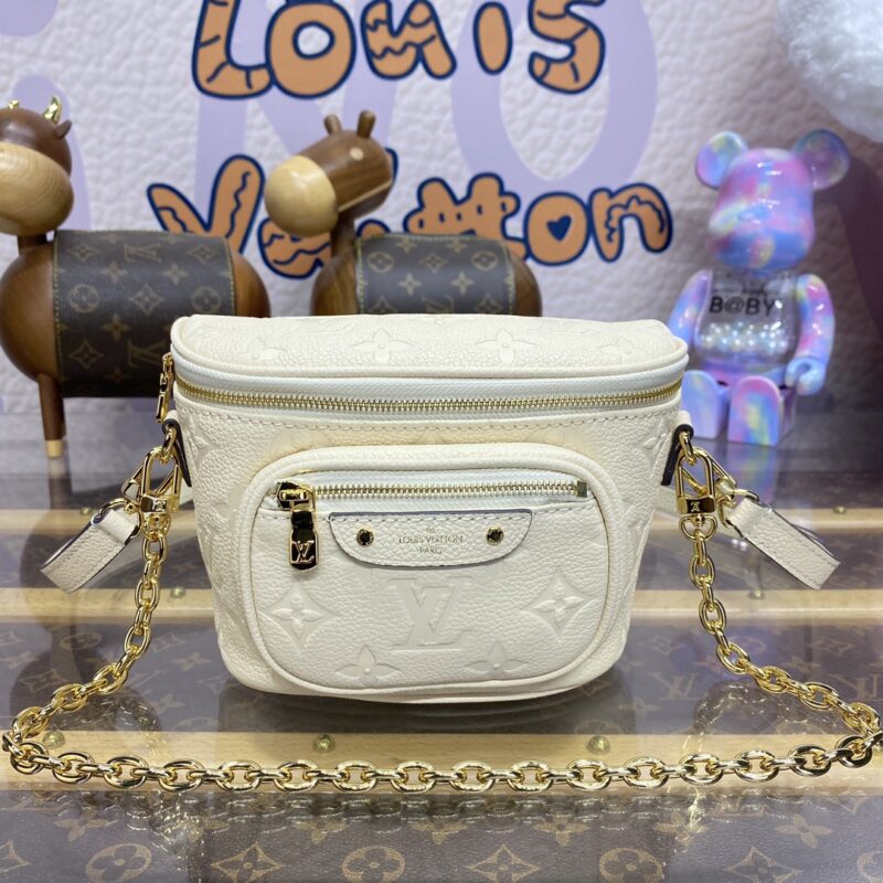 Replica Louis Vuitton Bumbag Mini White - high-accuracy replica luxury purse