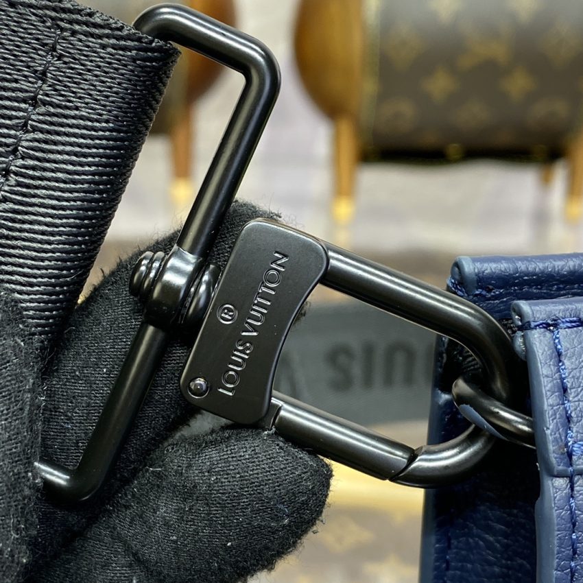 Replica Louis Vuitton Gaston Wearable Wallet Blue - high-end fake designer purse