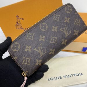 Replica Louis Vuitton Clemence Wallet Brown - best quality luxury bag dupe