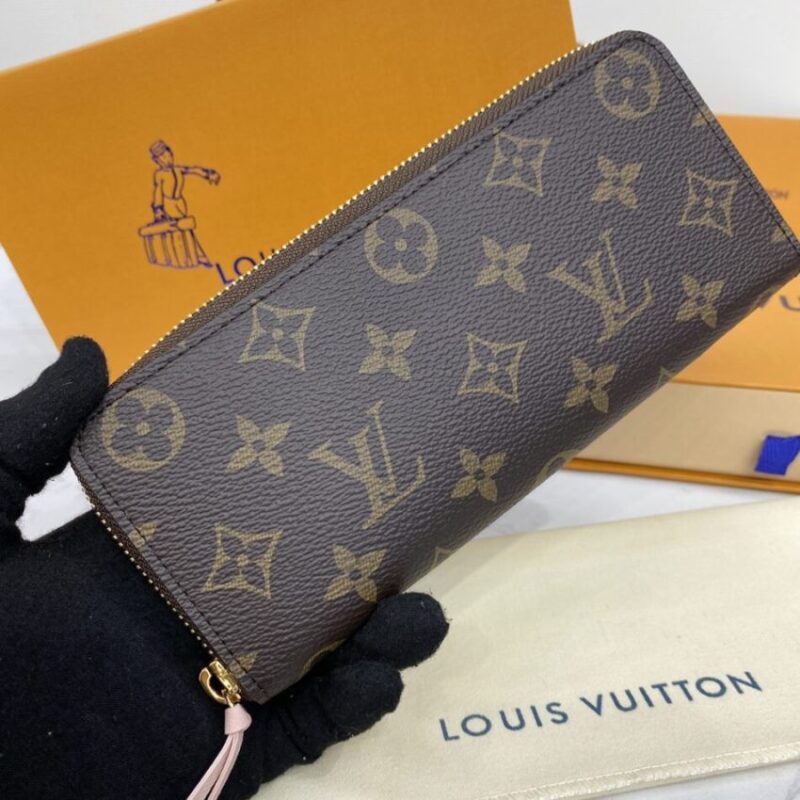 Replica Louis Vuitton Clemence Wallet Brown - best quality luxury bag dupe