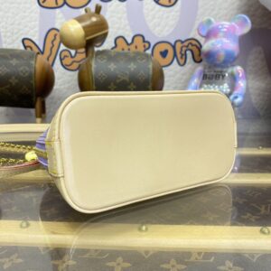 Replica Louis Vuitton Alma Nano Purple - near-authentic luxury replica handbag