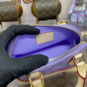 Replica Louis Vuitton Alma Nano Purple - elite superclone designer purse