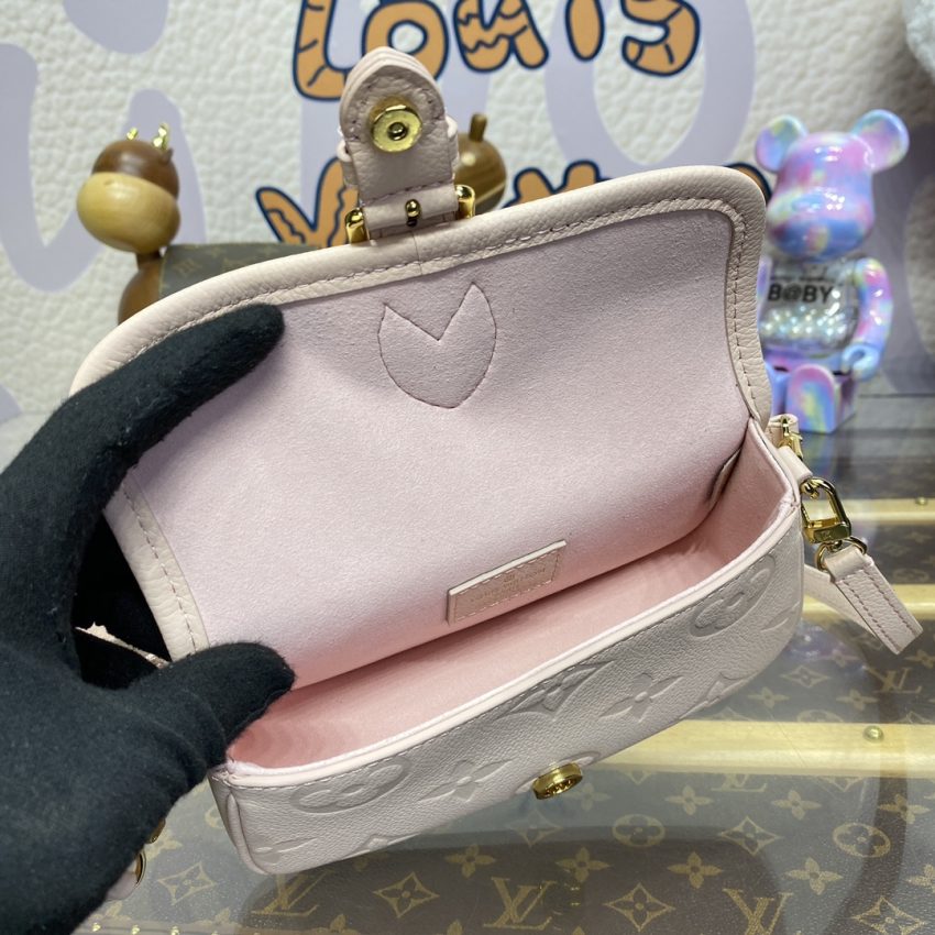 Replica Louis Vuitton Nano Diane Pink - best quality luxury bag dupe