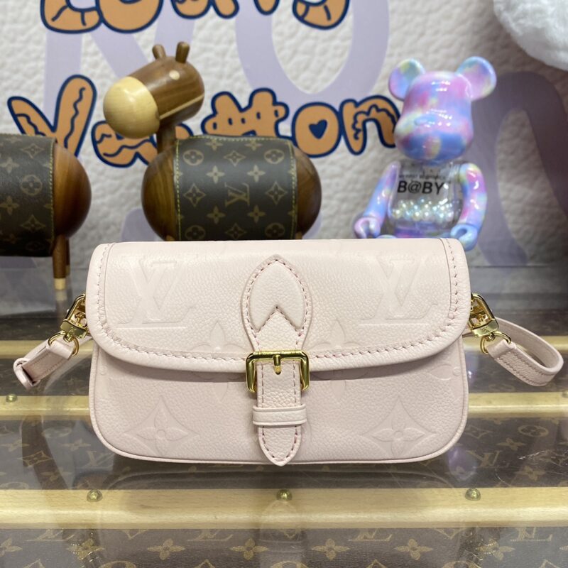Replica Louis Vuitton Nano Diane Pink - top-tier luxury replica shoulder bag