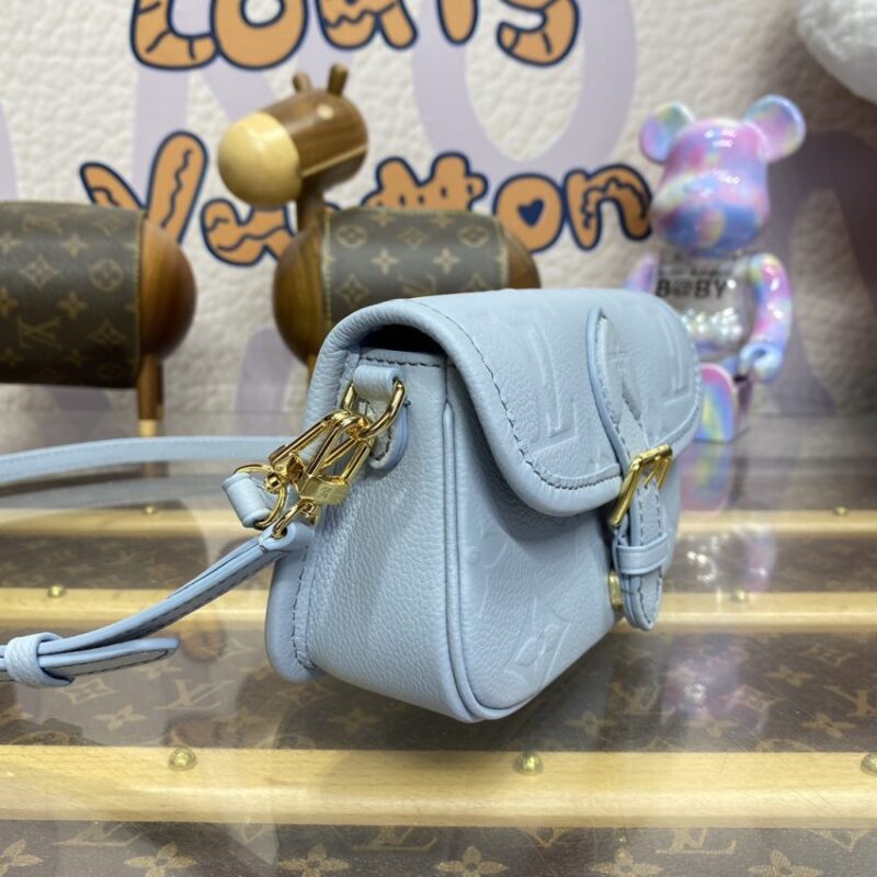 Replica Louis Vuitton Nano Diane Blue - premium 1:1 fake handbag model
