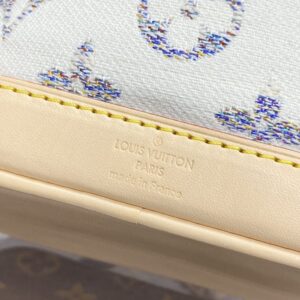 Replica Louis Vuitton Nano Noe White - premium 1:1 fake handbag model
