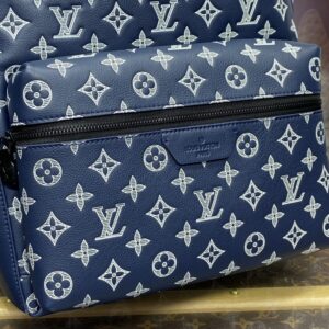 Replica Louis Vuitton Discovery Backpack Blue - high-quality designer bag clone