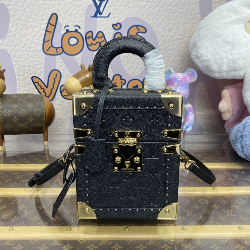 Replica Louis Vuitton Camera Box Black - 1:1 designer replica handbag