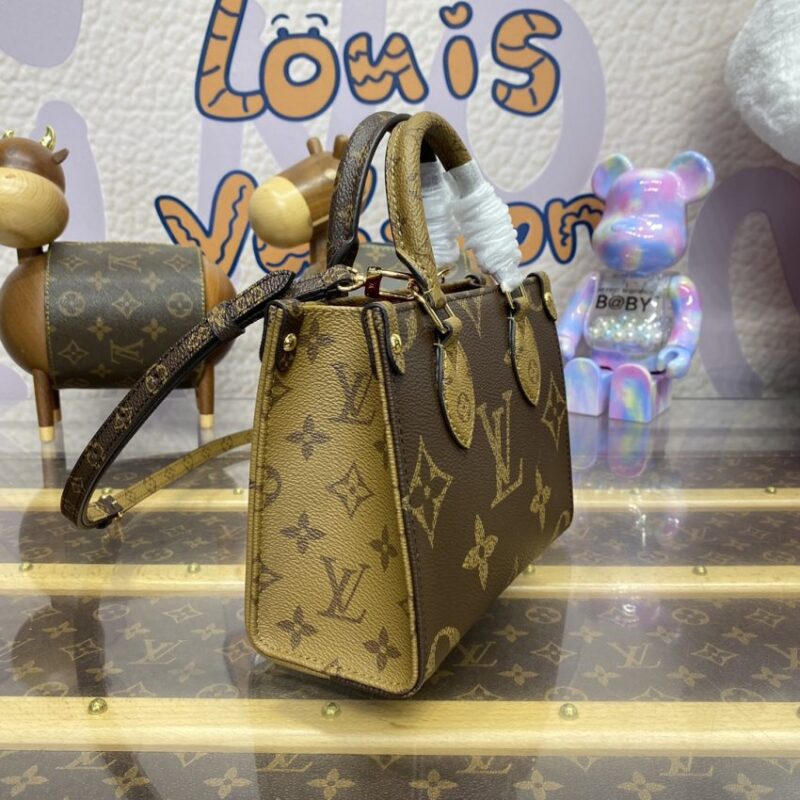 Replica LV OnTheGo BB Brown - best quality luxury bag dupe