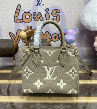 Replica Louis Vuitton OnTheGo BB Beige - high-accuracy replica luxury purse