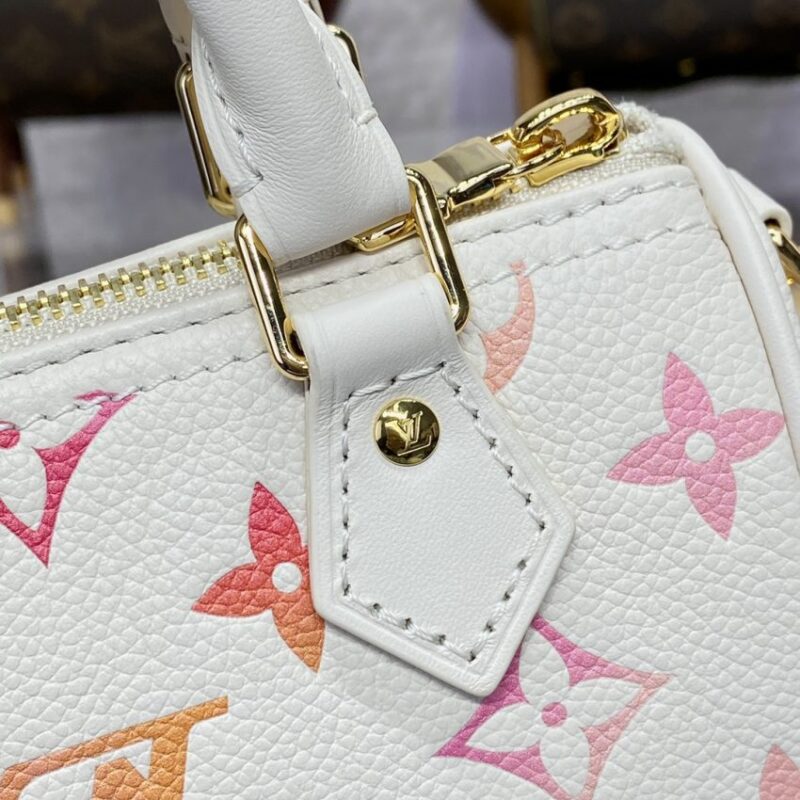 Replica Louis Vuitton Speedy Nano Orange - premium 1:1 fake handbag model