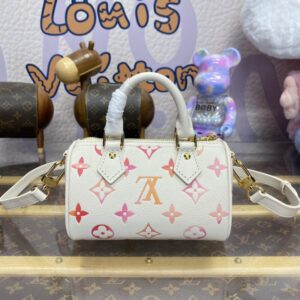 Replica Louis Vuitton Speedy Nano Orange - premium 1:1 fake handbag model