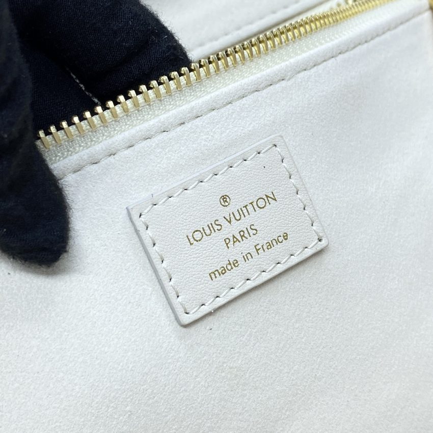 Replica Louis Vuitton Neverfull MM White Orange - best-selling designer handbag dupe