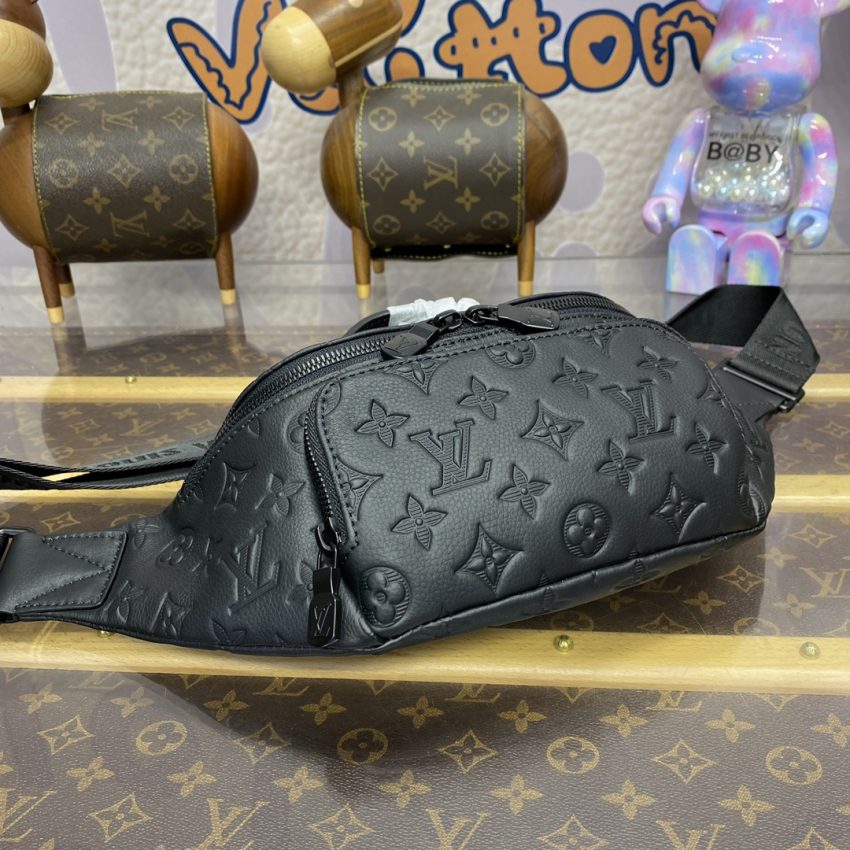 Replica Louis Vuitton Rush Bumbag Black - ultra-realistic fake designer tote