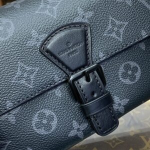 Replica Louis Vuitton Wearable Wallet Black - authentic-look luxury purse replica
