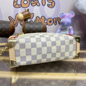 Replica Louis Vuitton Side Trunk Beige Square - near-authentic luxury replica handbag