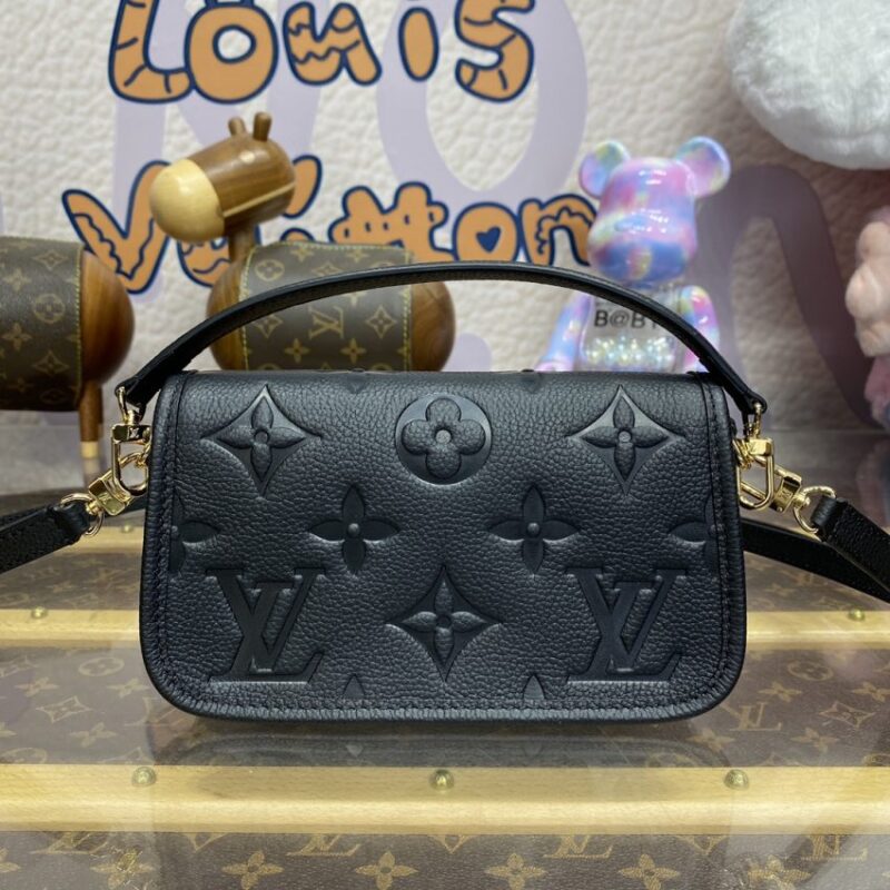 Replica Louis Vuitton Nano Diane Black - elite superclone designer purse