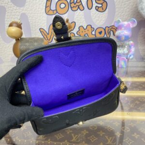 Replica Louis Vuitton Nano Diane Black - premium 1:1 fake handbag model