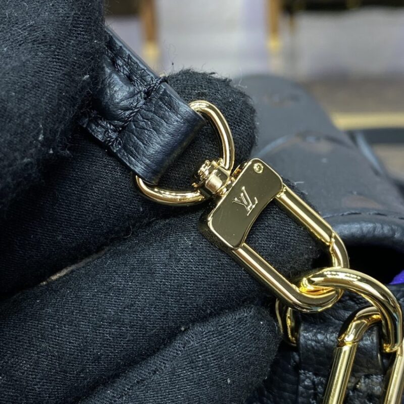 Replica Louis Vuitton Nano Diane Black - realistic designer-inspired fake bag