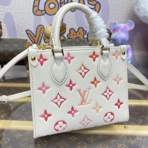 Replica LV OnTheGo BB White - top-tier luxury replica shoulder bag