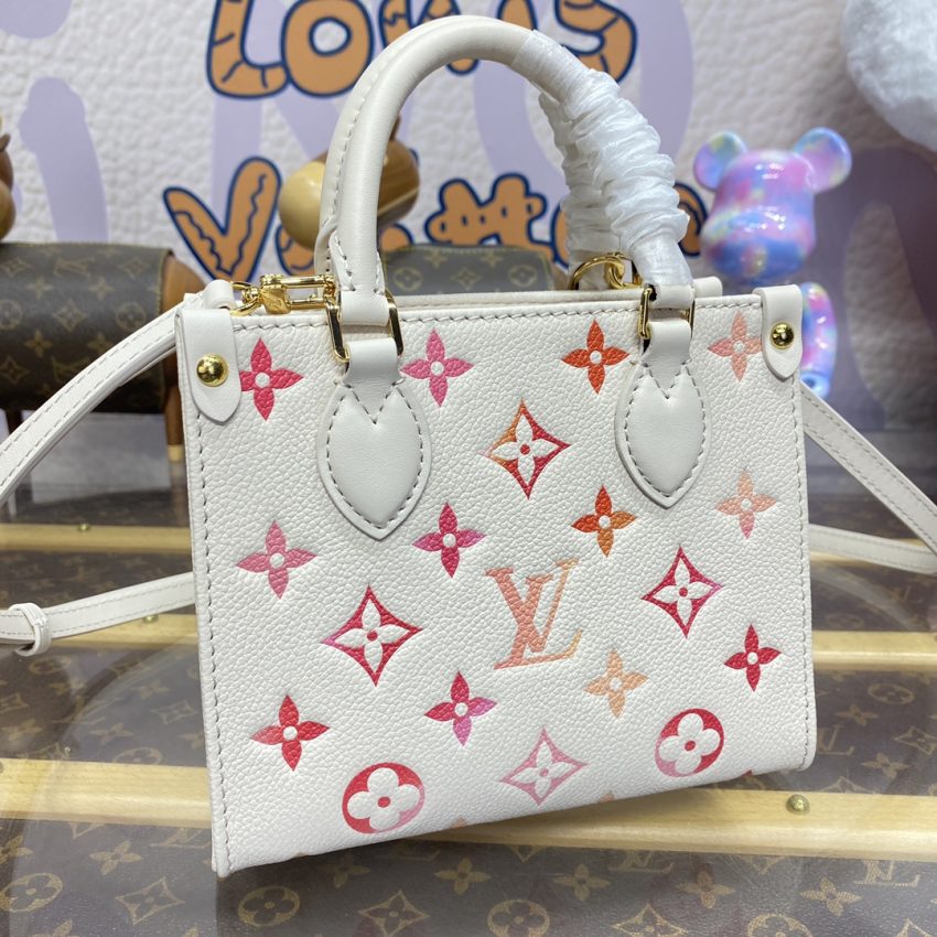 Replica LV OnTheGo BB White - top-tier luxury replica shoulder bag